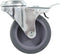 vidaXL - Zwenkwielen - met - boutgaten - en - dubbele - remmen - 4 - st - 75 - mm