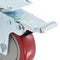 vidaXL - Zwenkwielen - met - dubbele - remmen - 4 - st - 100 - mm
