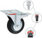 vidaXL - Zwenkwielen - met - dubbele - remmen - 4 - st - 100 - mm