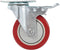 vidaXL - Zwenkwielen - met - dubbele - remmen - 4 - st - 100 - mm