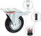 vidaXL - Zwenkwielen - met - dubbele - remmen - 4 - st - 160 - mm