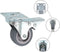 vidaXL - Zwenkwielen - met - dubbele - remmen - 4 - st - 50 - mm