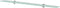 vidaXL - Zwevend - schap - 100x10 - cm - 8 - mm - glas
