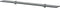 vidaXL - Zwevend - schap - 100x20 - cm - 8 - mm - glas