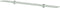 vidaXL - Zwevend - schap - 100x20 - cm - 8 - mm - glas