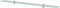vidaXL - Zwevend - schap - 100x20 - cm - 8 - mm - glas