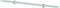 vidaXL - Zwevend - schap - 100x20 - cm - 8 - mm - glas