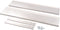 vidaXL - Zwevend - schap - 2-laags - 150x30 - cm - roestvrij - staal