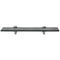 vidaXL - Zwevend - schap - 40x10 - cm - 8 - mm - glas