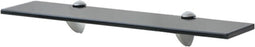 vidaXL - Zwevend - schap - 50x10 - cm - 8 - mm - glas