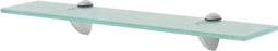 vidaXL - Zwevend - schap - 50x10 - cm - 8 - mm - glas