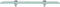 vidaXL - Zwevend - schap - 50x10 - cm - 8 - mm - glas