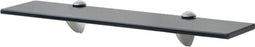 vidaXL - Zwevend - schap - 50x20 - cm - 8 - mm - glas