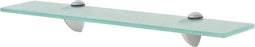 vidaXL - Zwevend - schap - 50x20 - cm - 8 - mm - glas