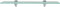 vidaXL - Zwevend - schap - 50x20 - cm - 8 - mm - glas