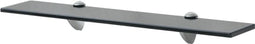 vidaXL - Zwevend - schap - 60x10 - cm - 8 - mm - glas