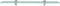 vidaXL - Zwevend - schap - 60x10 - cm - 8 - mm - glas