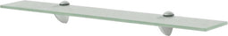 vidaXL - Zwevend - schap - 60x20 - cm - 8 - mm - glas