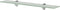 vidaXL - Zwevend - schap - 60x20 - cm - 8 - mm - glas