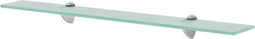vidaXL - Zwevend - schap - 70x10 - cm - 8 - mm - glas