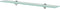 vidaXL - Zwevend - schap - 70x10 - cm - 8 - mm - glas