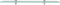 vidaXL - Zwevend - schap - 70x10 - cm - 8 - mm - glas