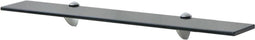 vidaXL - Zwevend - schap - 70x20 - cm - 8 - mm - glas