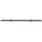 vidaXL - Zwevend - schap - 80x10 - cm - 8 - mm - glas
