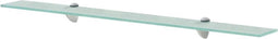 vidaXL - Zwevend - schap - 90x10 - cm - 8 - mm - glas