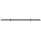 vidaXL - Zwevend - schap - 90x10 - cm - 8 - mm - glas