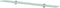 vidaXL - Zwevend - schap - 90x20 - cm - 8 - mm - glas
