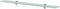 vidaXL - Zwevende - plank - 80x20 - cm - 8 - mm - glas