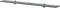 vidaXL - Zwevende - plank - 90x20 - cm - 8 - mm - glas