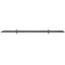 vidaXL - Zwevende - plank - 90x20 - cm - 8 - mm - glas