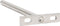 vidaXL - Zwevende - plankdragers - 12st - onzichtbaar - Ø10x150 - mm - koolstofstaal