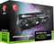 Videokaart - MSI - NVIDIA GeForce RTX 4080 SUPER 16G GAMING X SLIM - 16GB - GDDR6X - PCIe 4.0 - 2x HDMI 2.1 - 2x DisplayPort 1.4