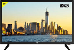 Majestic TVD 227 T2 - 27 Inch 4K UHD LED TV - 3x HDMI - USB Mediaweergave - Zwart