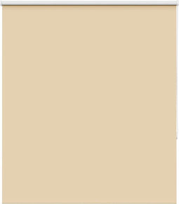 vidaXL - Rolgordijn - verduisterend - 140x150 - cm - stofbreedte - 136,6 - cm - beige