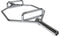 VirtuFit Olympische Hex Bar - Shrug Bar - 140 cm - Zilver