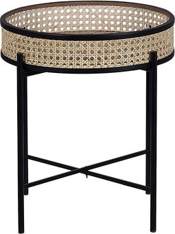 VIENNA - Bijzettafel - Natuurlijk - Metaal