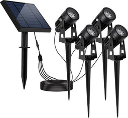 Vier gekoppelde zonnevlekken 200LM 4x ROUNDY