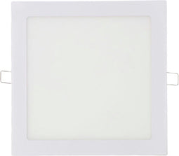 Vierkante LED Spot EDM - 22cm - 20W - 1500lm - 4000K - Wit frame - 31584