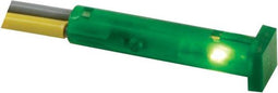 VIERKANTE SIGNAALLAMP 7 x 7mm 12V GROEN (CCAF012V)