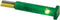 VIERKANTE SIGNAALLAMP 7 x 7mm 12V GROEN (CCAF012V)