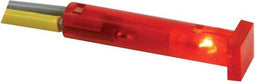 VIERKANTE SIGNAALLAMP 7 x 7mm 12V ROOD (CCAF012R)