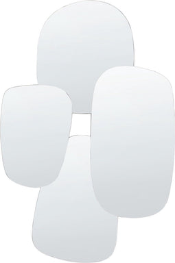 VIERZON - Wandspiegel - Zilver - 80 x 120 cm - Glas