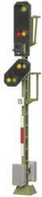 Viessmann Modelltechnik 4015 H0 Lichtsein Met voorsein Inrijsein Kant-en-klaar model DB