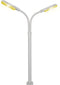 Viessmann Modelltechnik H0 Straatlantaarn Dubbel Kant-en-klaar model 60951 1 stuk(s)