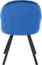 Vietavie stoel 125 Jodie donker blauw set van 2