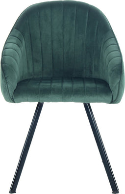 Vietavie stoel 125 Jodie donker groen green set van 2